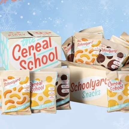 Schoolyard Snacks Cheddar Cheese Puffs + Cocoa Cereal Review