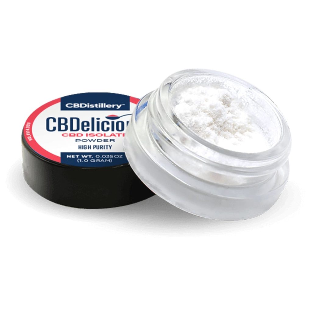 CBDistillery High Purity CBDelicious CBD Isolate Powder Review