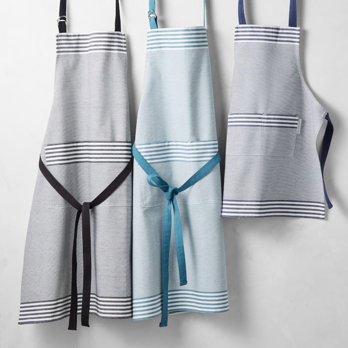 Williams Sonoma Bay Stripe Adult & Kid Aprons Review