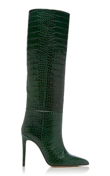 Moda Operandi Paris Texas Croc-Embossed Leather Knee Boots Review