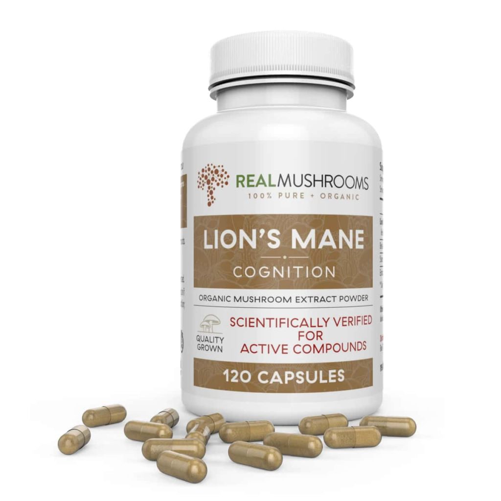 Real Mushrooms Organic Lions Mane Extract Capsules Review