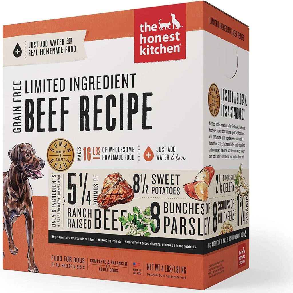The Honest Kitchen Dehydrated - Grain-Free Beef Recipe Review