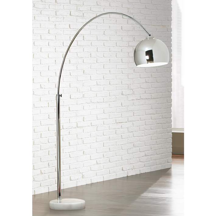 Lamps Plus George Kovacs Polished Chrome Arc Floor Lamp Review