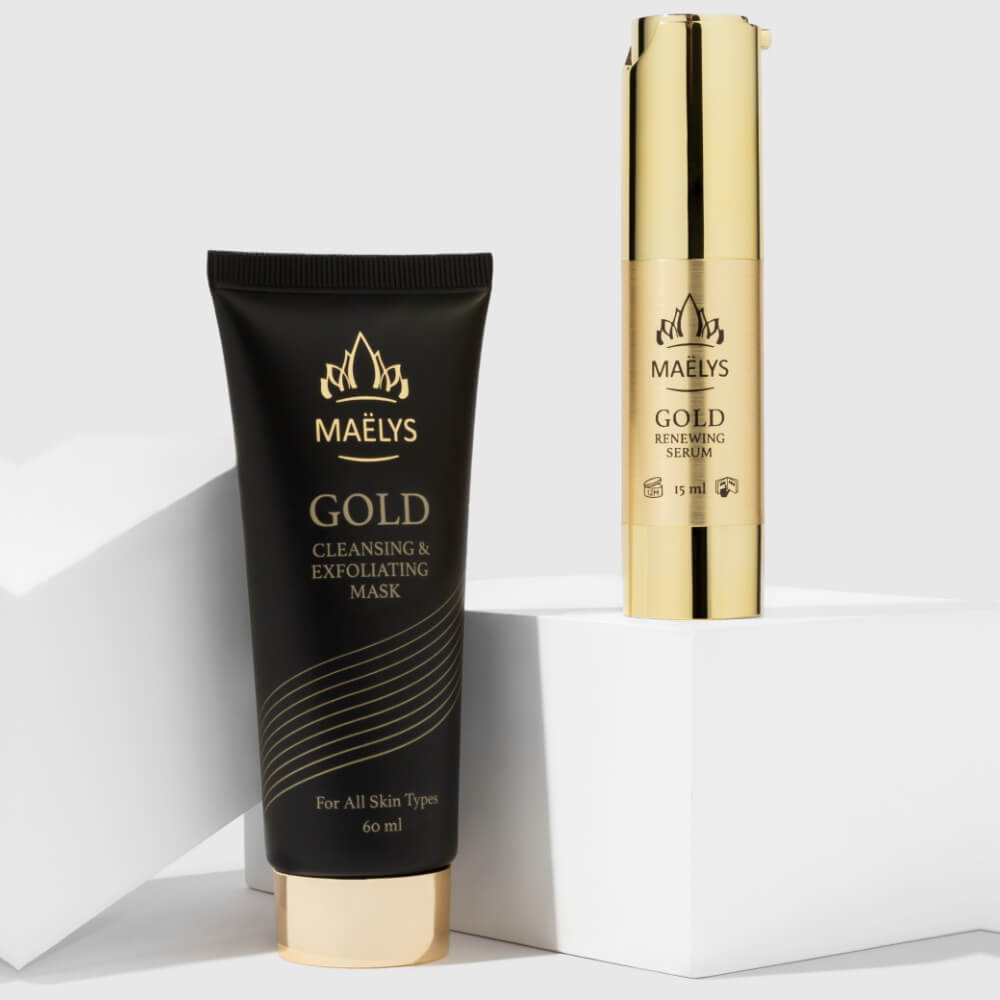 Maelys Cosmetics Glamour 24K Gold Mask & Serum Review