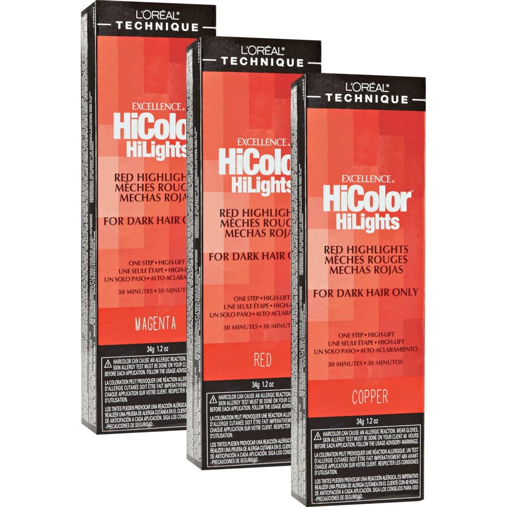 Sally Beauty HiColor Red HiLights Permanent Creme Hair Color Review 