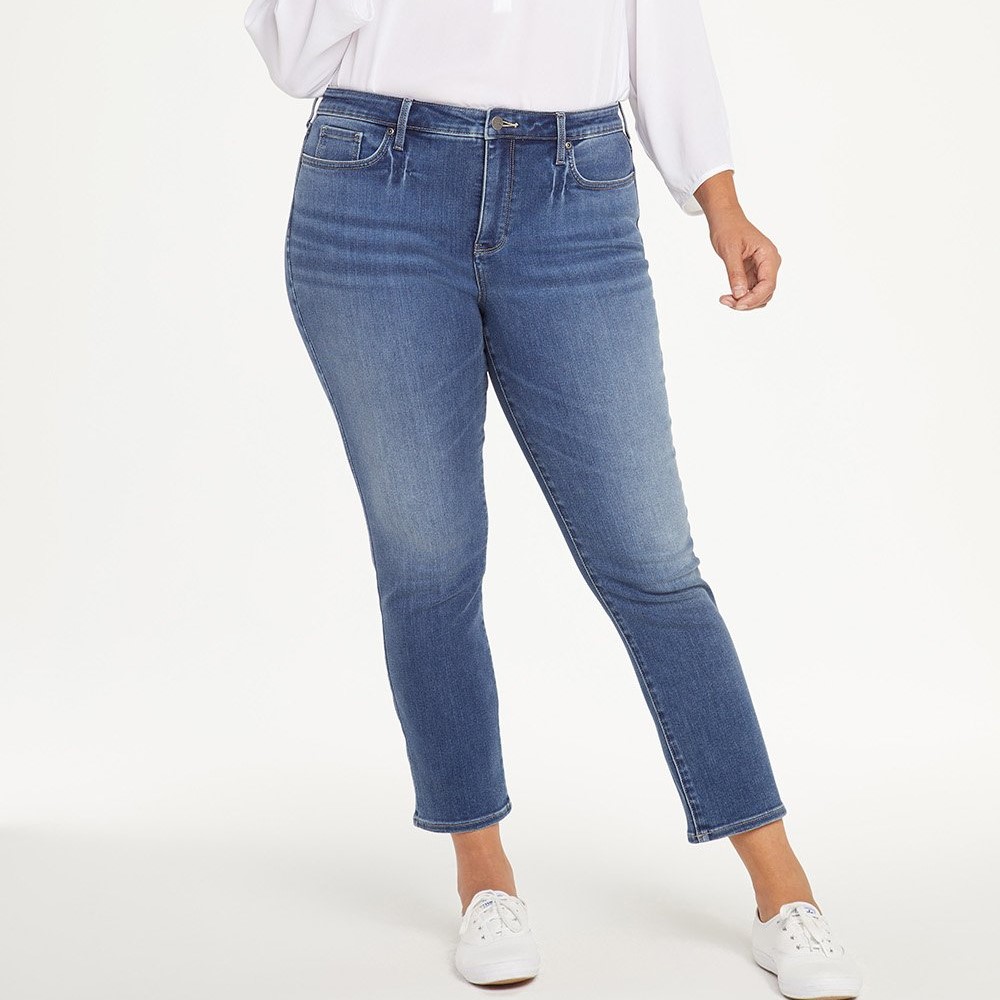 NYDJ Sheri Slim Ankle Jeans In Plus Size Review