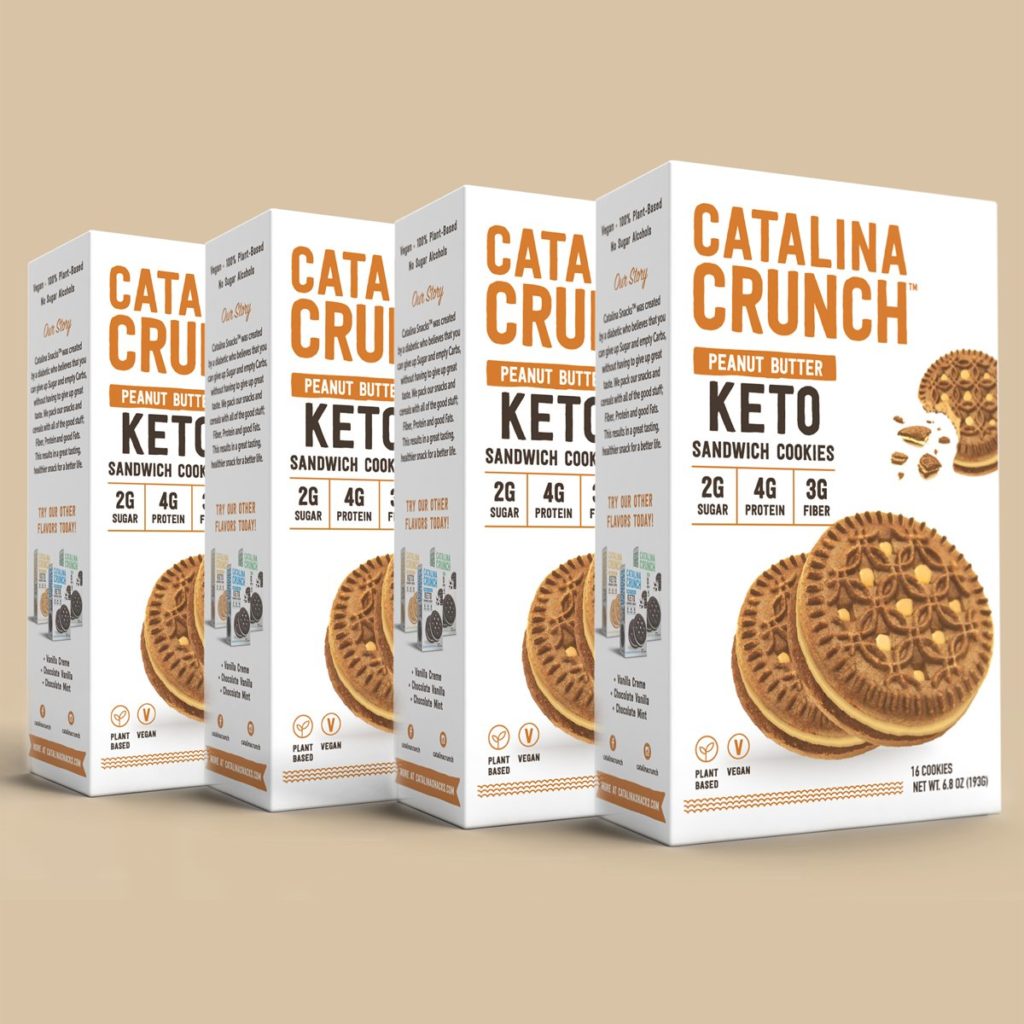 Catalina Crunch Peanut Butter Keto Sandwich Cookies Review