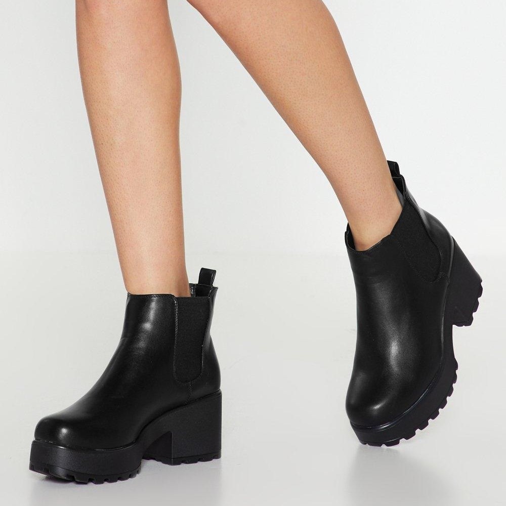 Nasty Gal Roll With It Platform Ankle Boot Review