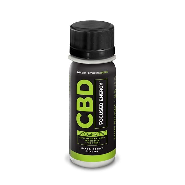 Pure CBD Vapors ECOSHOTS Focused Energy 1oz CBD – Mixed Berry Flavor Review