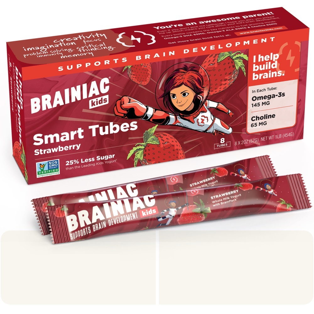 Brainiac Yogurt Tubes Strawberry Review