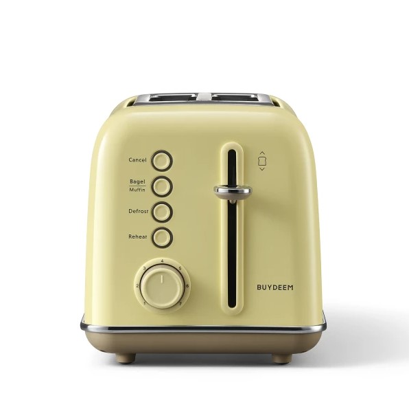 Buydeem 2-Slice Toaster Mellow Yellow DT620-MY Review