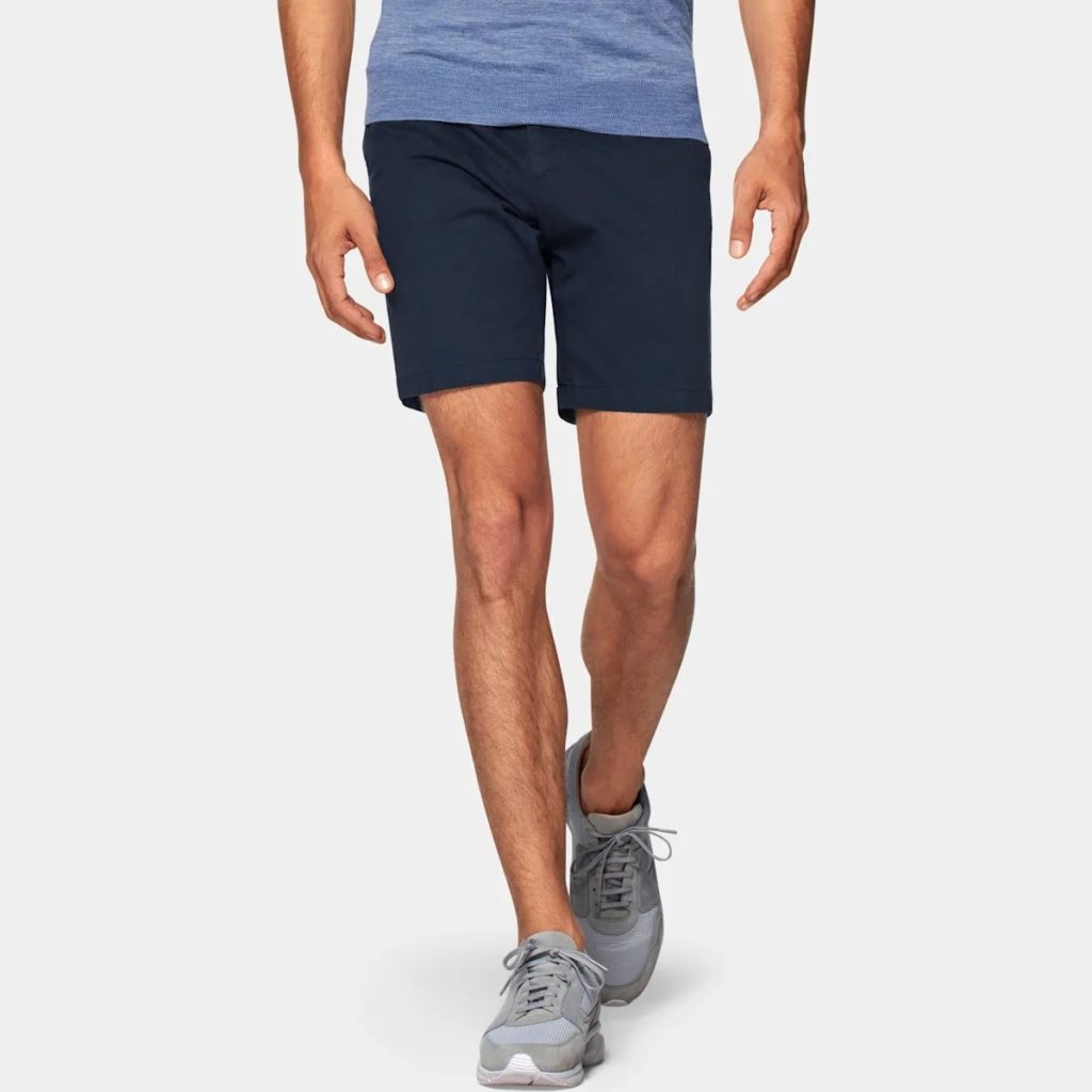 Suit Supply Navy Porto Shorts Review