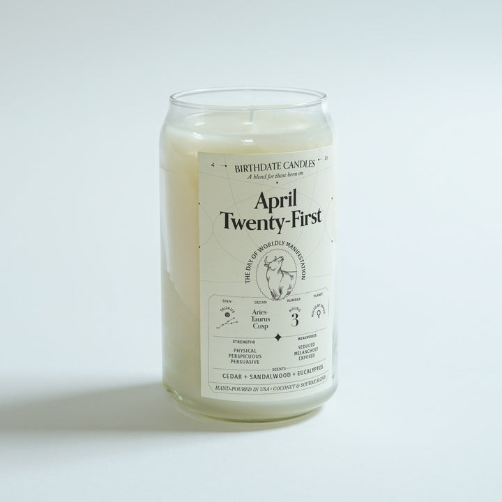 Birthdate Co. The April Twenty-First Candle Review