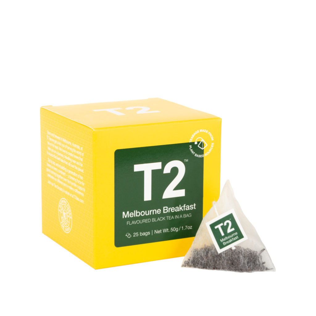 T2 Tea Melbourne Breakfast Teabag Review