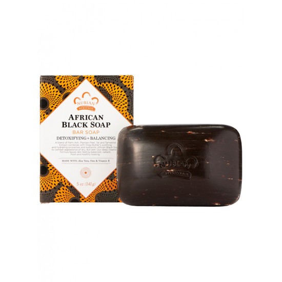 Pharmaca Nubian Heritage African Black Soap Bar Soap Review