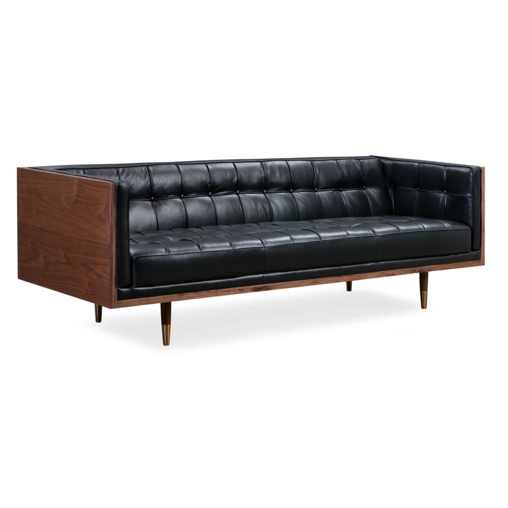 Kardiel Woodrow Box 87" Leather Sofa Review