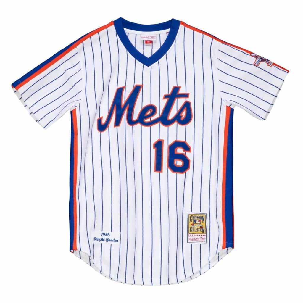 Mitchell and Ness Authentic Jersey New York Mets Home 1986 Dwight Gooden Review
