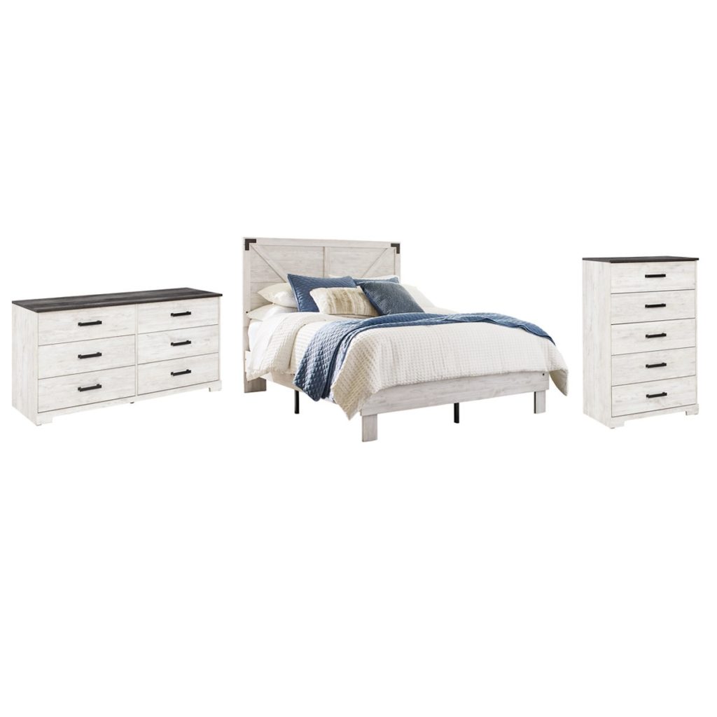 Ashley Furniture Shawburn Queen Platform Bed with Dresser and Chest Review