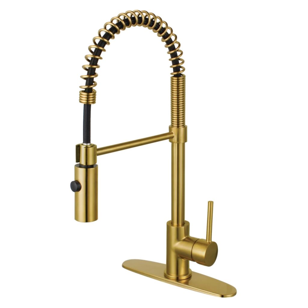 Kingston Brass Gourmetier LS8773DL Concord Single-Handle Pre-Rinse Kitchen Faucet Review
