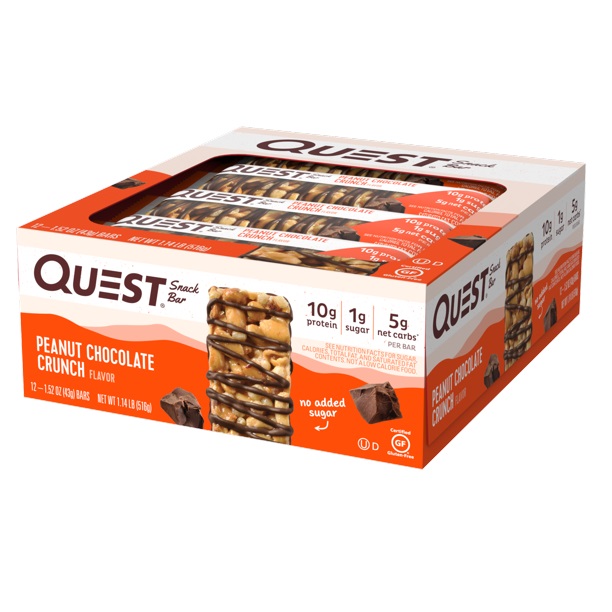 Quest Nutrition Peanut Chocolate Crunch Snack Bar Review