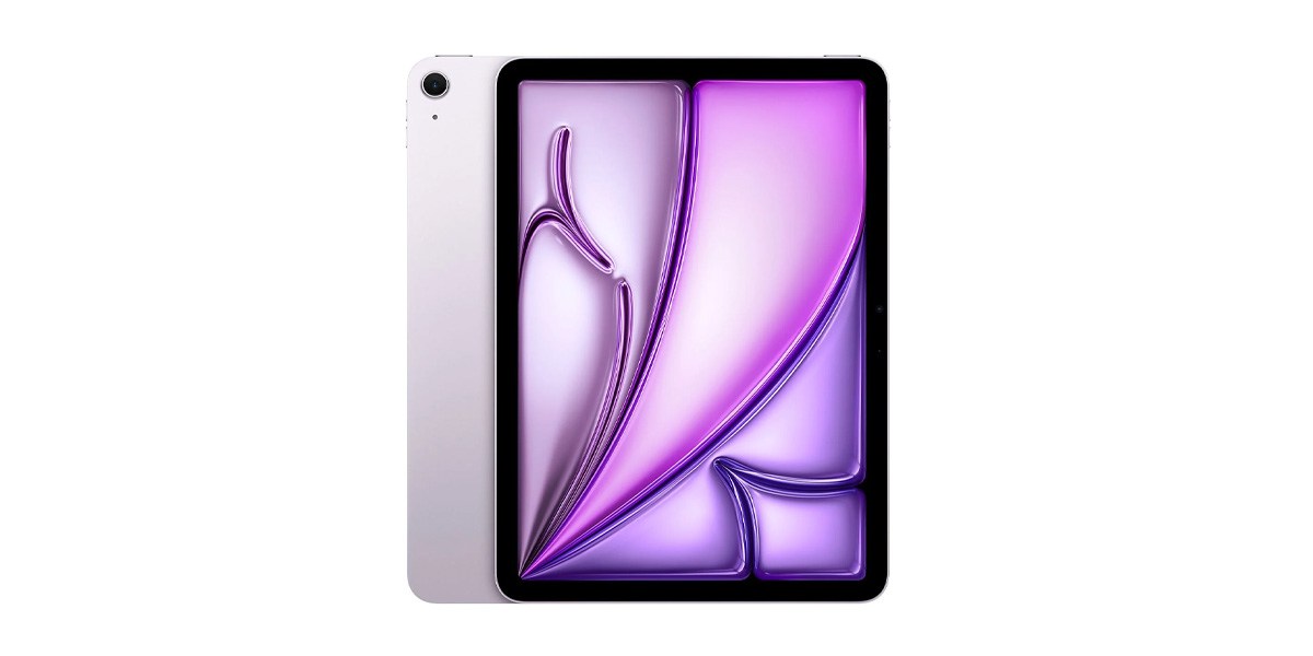 iPad Air (6th Generation) on white background iPad Air (6th Generation) on white background