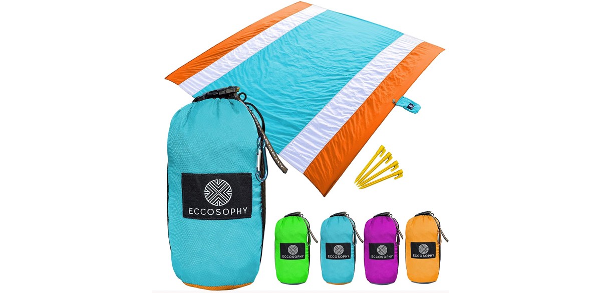 ECCOSOPHY Sandproof Beach Blanket