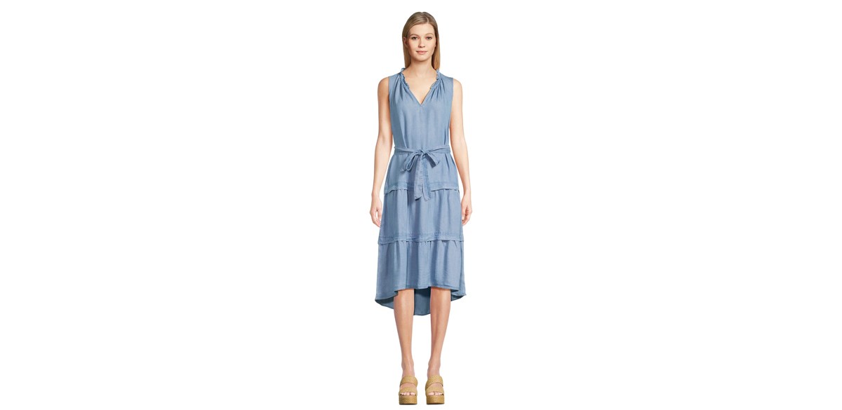 The Pioneer Woman Sleeveless Tiered Midi Dress The Pioneer Woman Sleeveless Tiered Midi Dress