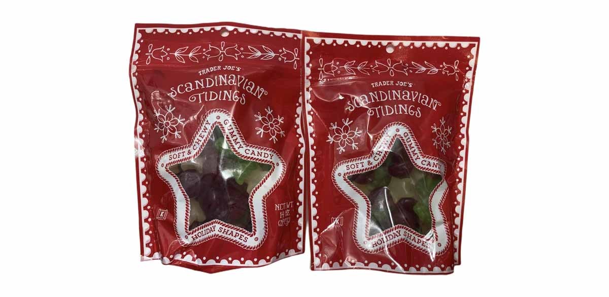 Trader Joe's Scandinavian Tidings Gummy Candy Trader Joe's Scandinavian Tidings Gummy Candy