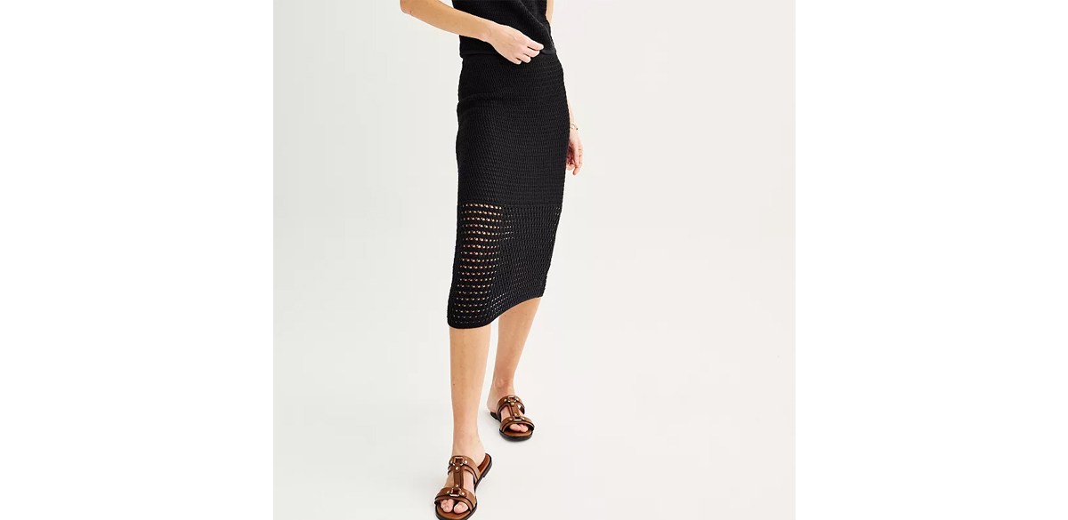 Kohl’s Women's Nine West Crochet Set Skirt Kohl’s Women's Nine West Crochet Set Skirt