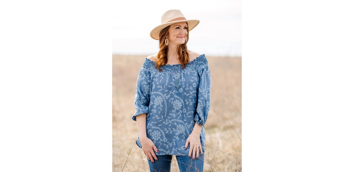 The Pioneer Woman Women's Boho Fedora Hat with Embroidered Band The Pioneer Woman Women's Boho Fedora Hat with Embroidered Band