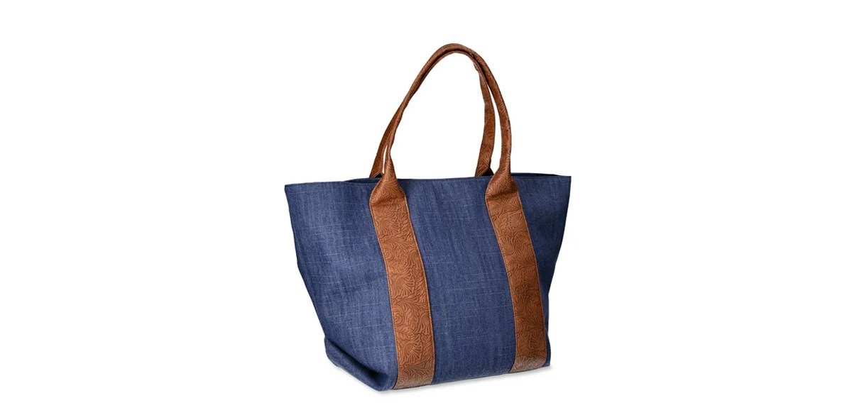 The Pioneer Woman Denim Tote Bag The Pioneer Woman Denim Tote Bag