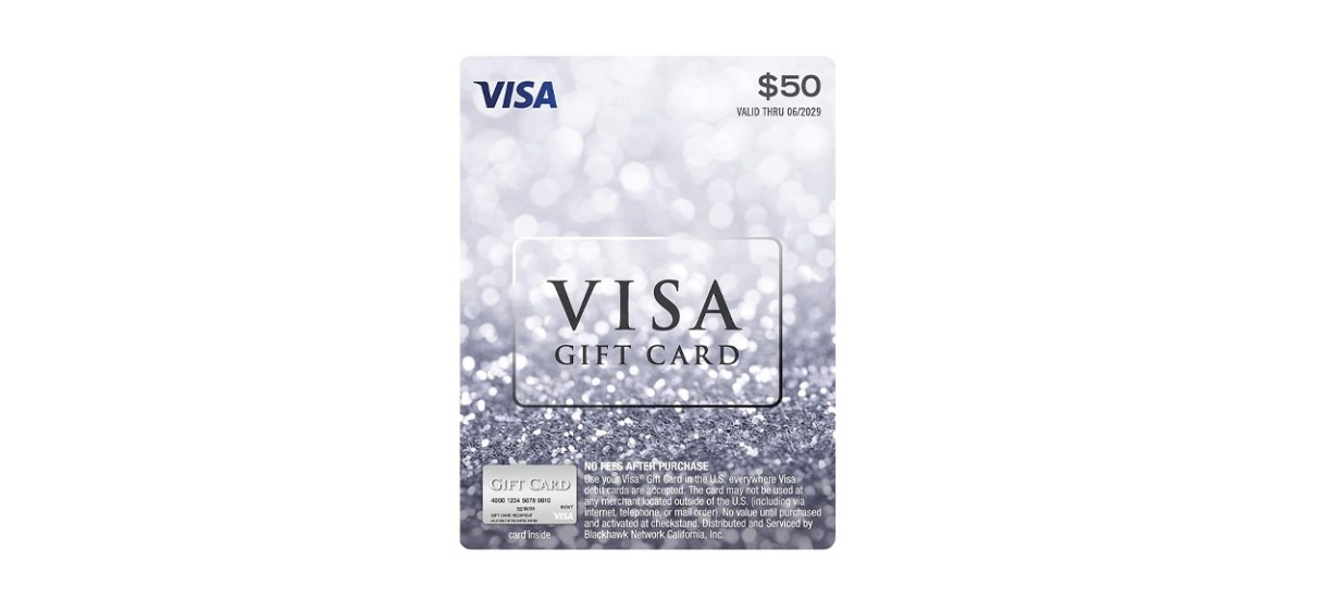 $50 VISA Gift Card $50 VISA Gift Card