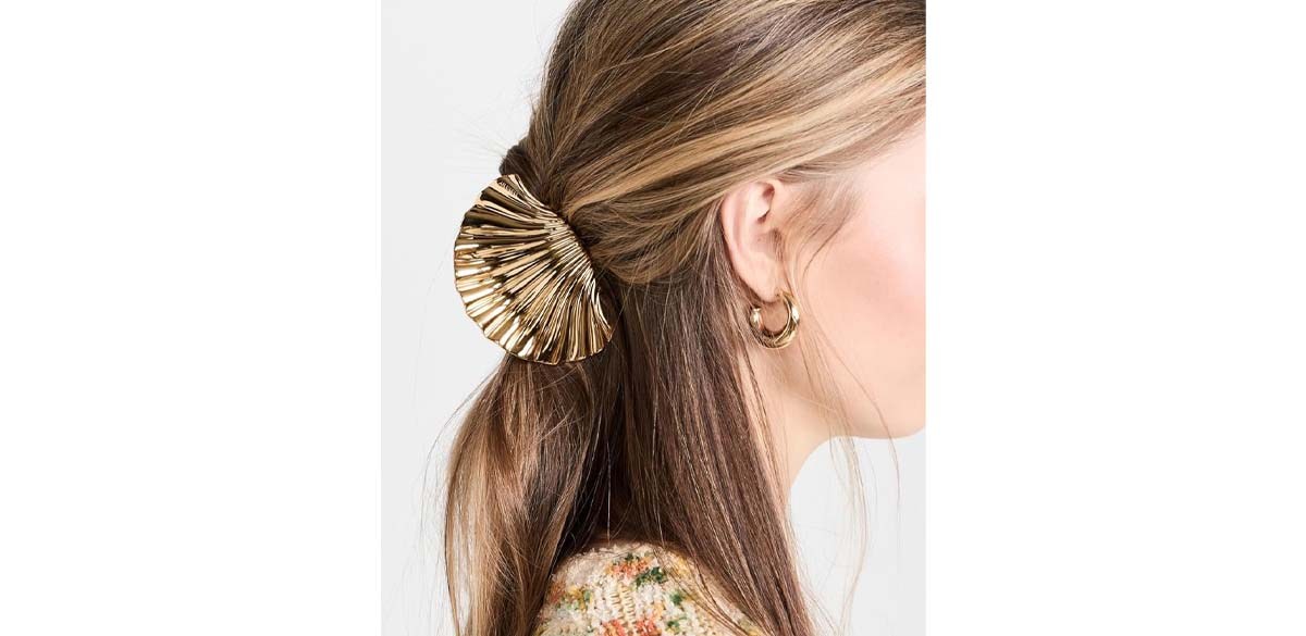 LELET NY Women's Glossy Shell Claw Clip LELET NY Women's Glossy Shell Claw Clip