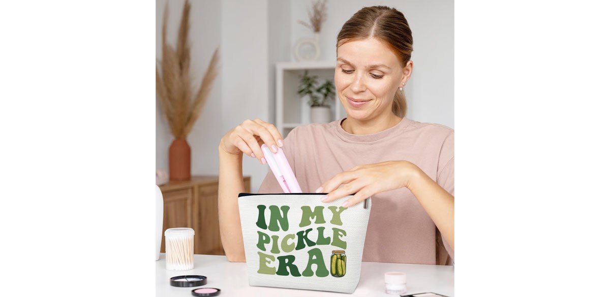 Pickle Makeup Travel Toiletry Bag Pickle Makeup Travel Toiletry Bag