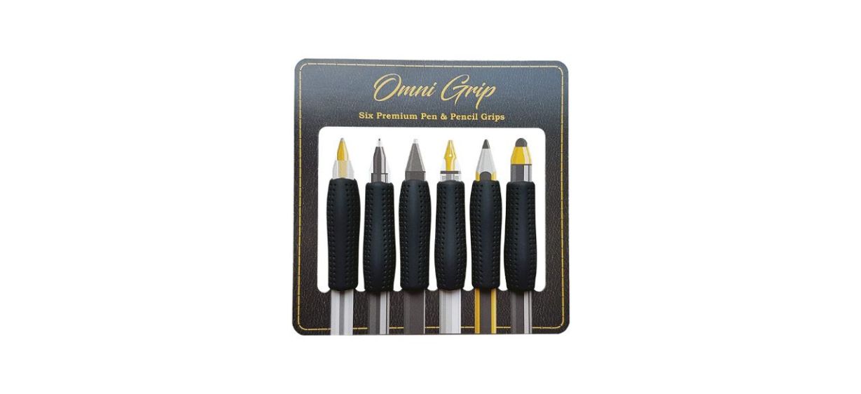 Best Chrome Cherry Omni Grip Six Premium Pen & Pencil Grips Best Chrome Cherry Omni Grip Six Premium Pen & Pencil Grips