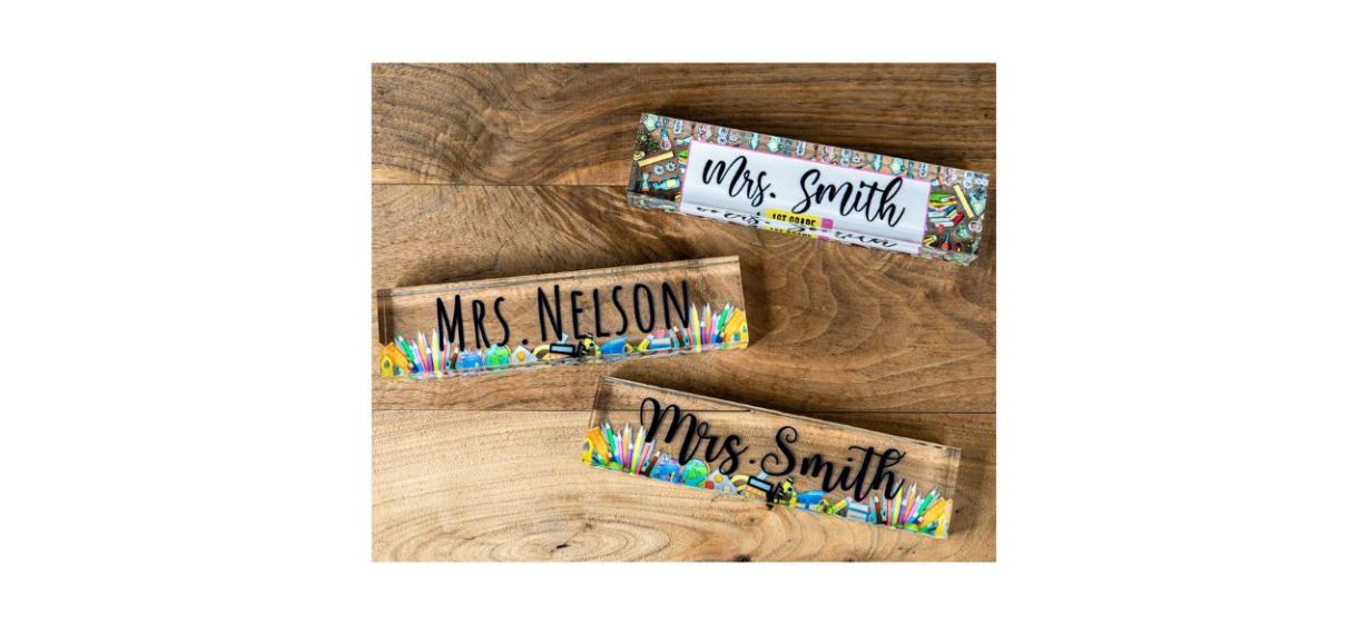 PersonalizedShed Personalized Teacher Desk Nameplate PersonalizedShed Personalized Teacher Desk Nameplate