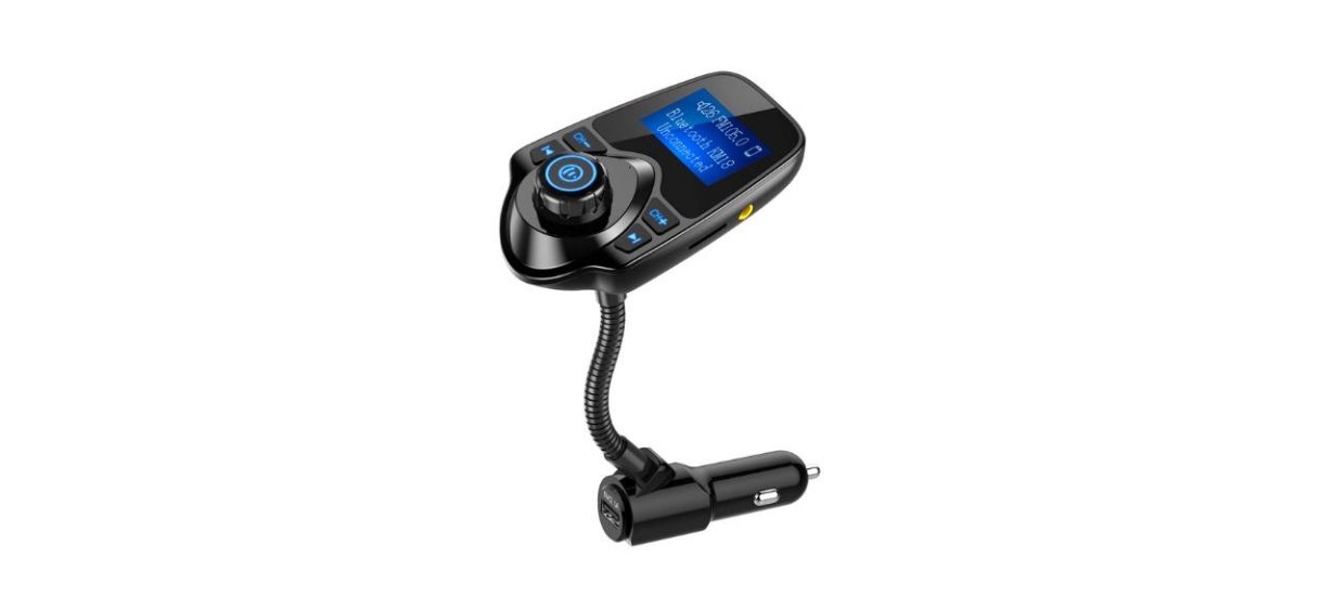 Best Nulaxy Wireless In-Car Bluetooth FM Transmitter 