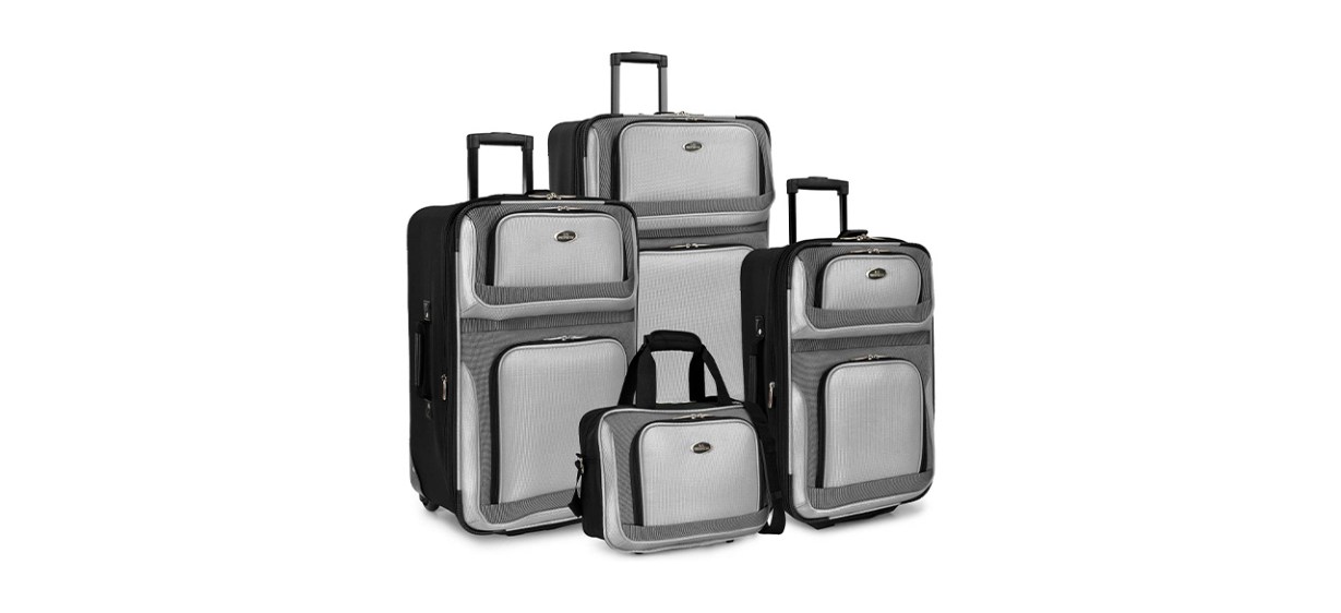 Best U.S. Traveler New Yorker Soft-Sided Expandable 4-Piece Luggage Set