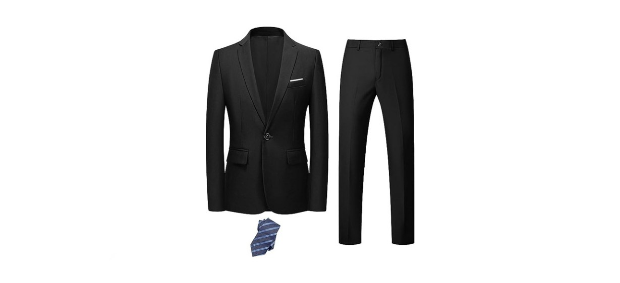 three-piece suit set for men