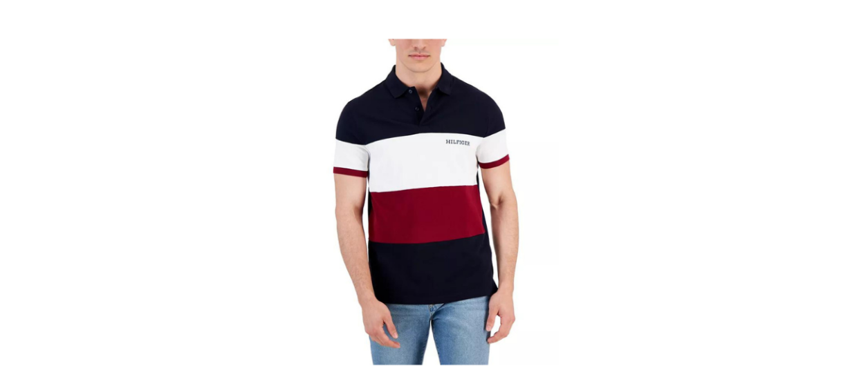 Tommy Hilfiger Men’s Classic-Fit Ivy Polo