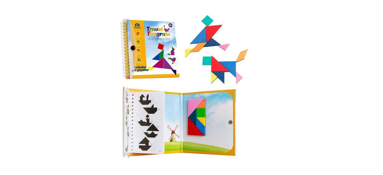 Coogam Travel Tangram Puzzle Coogam Travel Tangram Puzzle