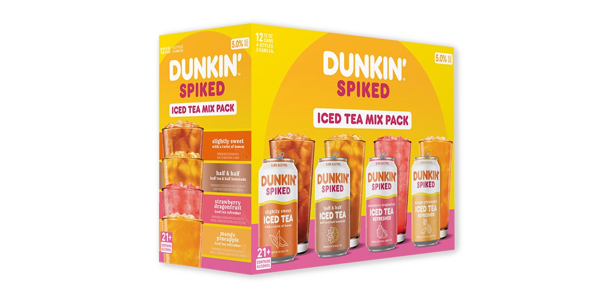 Dunkin' spiked teas Dunkin' spiked teas