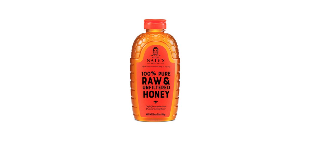 Best Nature Nate's 100% Pure Raw and Unfiltered Honey