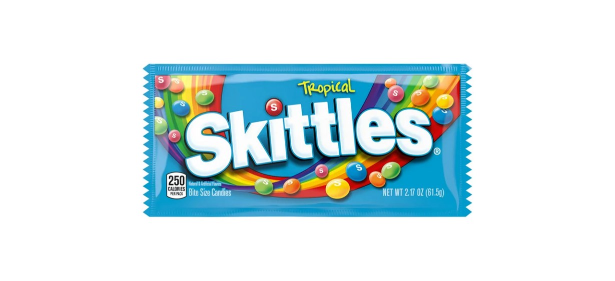 Skittles Tropical Gummy Candy Skittles Tropical Gummy Candy