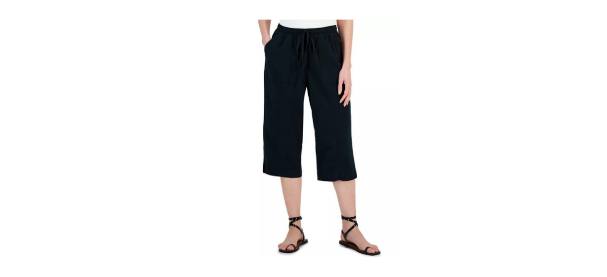 Wide-Leg Pull-On Pants Wide-Leg Pull-On Pants