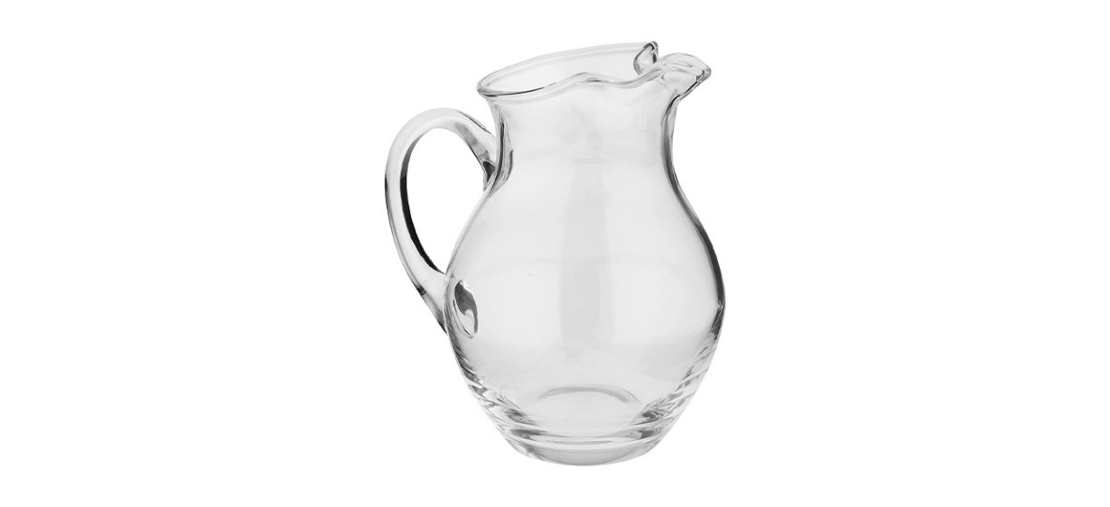 Mikasa Napoli Glass Beverage Pitcher Mikasa Napoli Glass Beverage Pitcher