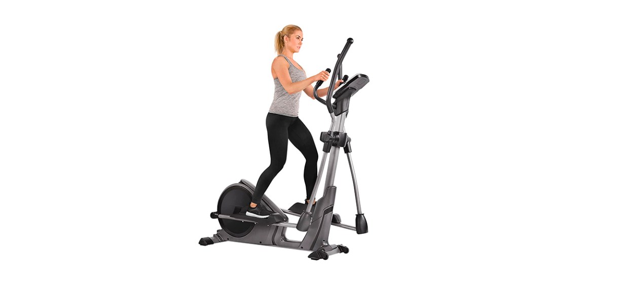 Sunny Health and Fitness Advanced Programmed Elliptical Machine Trainer Sunny Health and Fitness Advanced Programmed Elliptical Machine Trainer