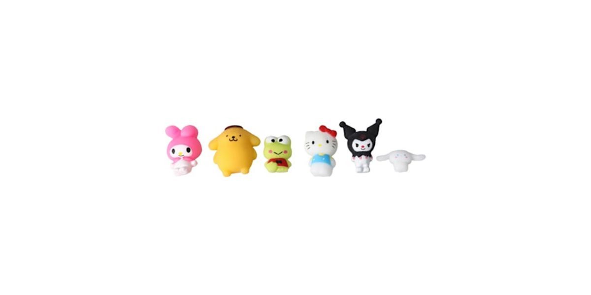 Hello Kitty and Friends Squishy Mochi Friends Set Hello Kitty and Friends Squishy Mochi Friends Set