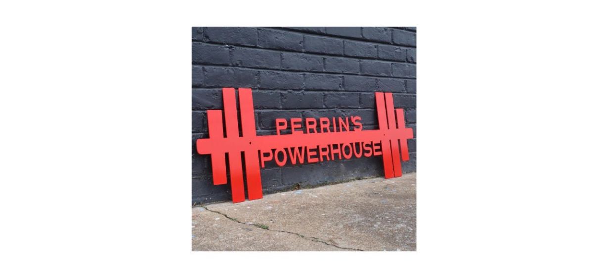 Makertable Personalized Home Gym Sign Makertable Personalized Home Gym Sign