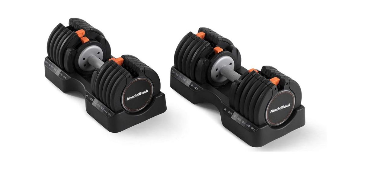 NordicTrack Select-a-Weight Adjustable Dumbbells NordicTrack Select-a-Weight Adjustable Dumbbells